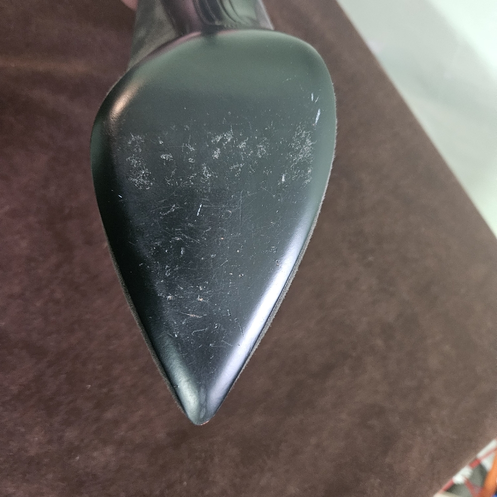 Stella Luna Suede Grey Heels - Picture 2 of 12